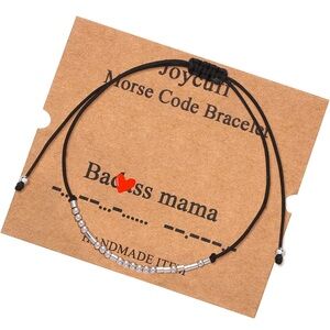 Joycuff Morse Code Bracelet Badass Mama